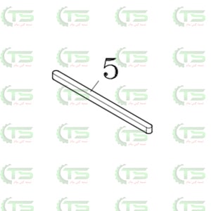 KYA0505101 Key, 5×5×101