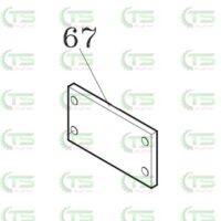 67 TA-067 Bar Guide Lid 1 (تسمه کش)