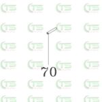 70 SP0318 Spring Pin, 3×18 3 (تسمه کش)