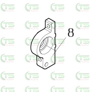 TA-008-2 Bearing Support (L)