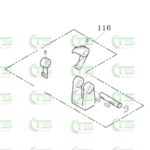 116 TA-035A Stop Arm Ass'y (تسمه کش)
