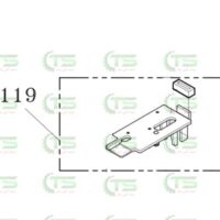 119 TA-083A Separator Ass'y (تسمه کش)