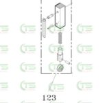 123 T5-1-14000 Press Bar Ass'y (تسمه کش)