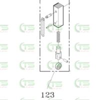 123 T5-1-14000 Press Bar Ass'y (تسمه کش)