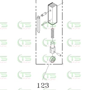 123 T5-1-14000 Press Bar Ass'y (تسمه کش)