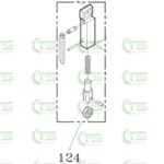 124 T5-1-15000 Front Bar Ass'y (تسمه کش)