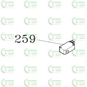 259 TF-006 Micro Switch (LS-1, LS-3) (تسمه‌کش)