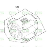 99 TF-001 Motor (For 110V/60HZ) (تسمه کش)